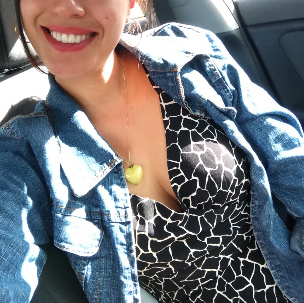 Sanctuary Giraffe Print Wrap Dress